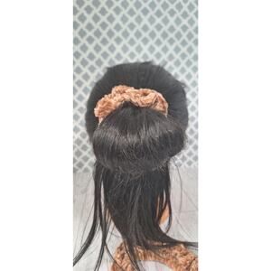 Handmade Crochet Flower Scrunchie